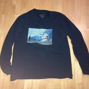 Fucking Awesome House on Fire Longsleeve L/S Tee Black size Medium